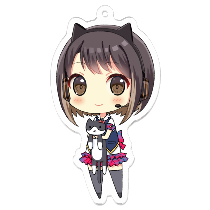 アクリルキーホルダー - 70 x 70 (mm)