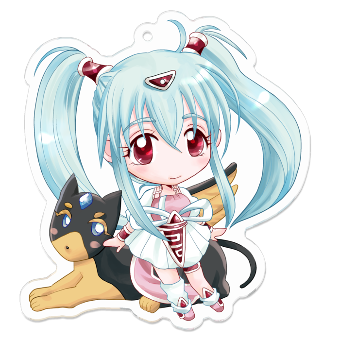 アクリルキーホルダー - 70 x 70 (mm)
