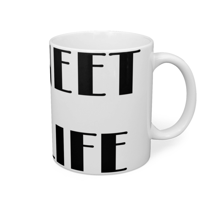 マグカップ - 直径 8 cm / 高さ 9.5 cm