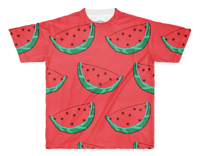 フルグラフィックTシャツ - M - 正面印刷のみ