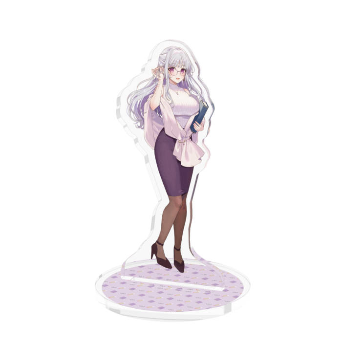 中くらいのよみおねえさん - 70x70mm