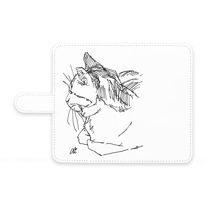 手帳型Androidケース - M - ストラップ穴 なし