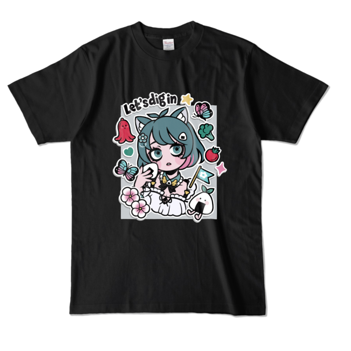 カラーTシャツ - L - ブラック (濃色)