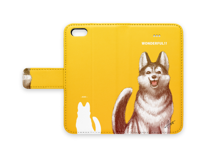 手帳型iPhoneケース - iPhone 5 / SE - ストラップ穴 なし