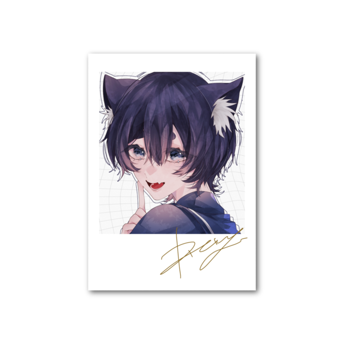 黒猫さんにっこり