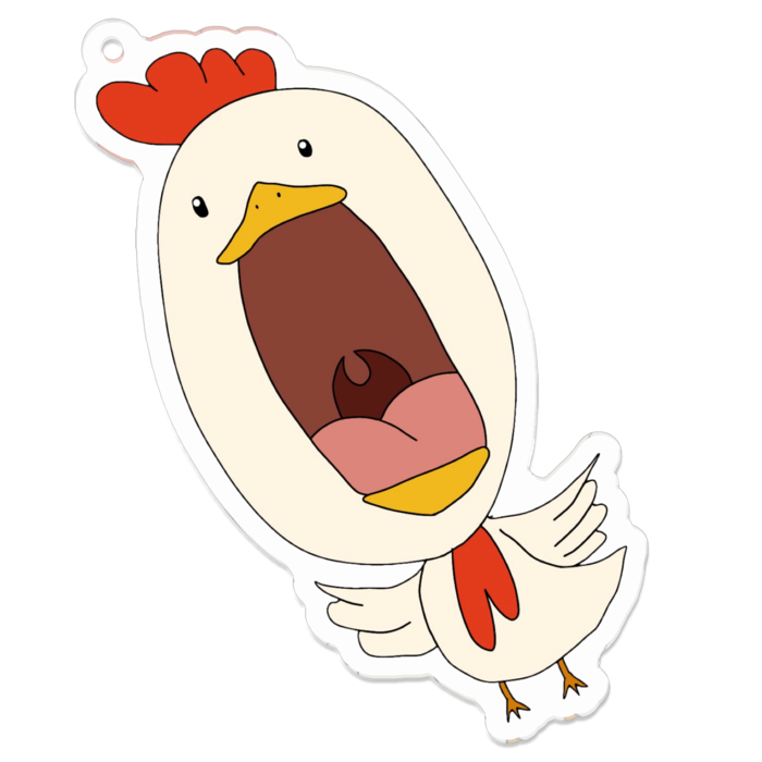 アクリルキーホルダー - 70 x 70 (mm)