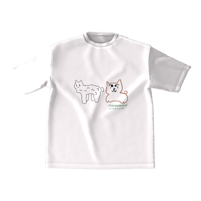 ビッグシルエットTシャツ - M - 正面