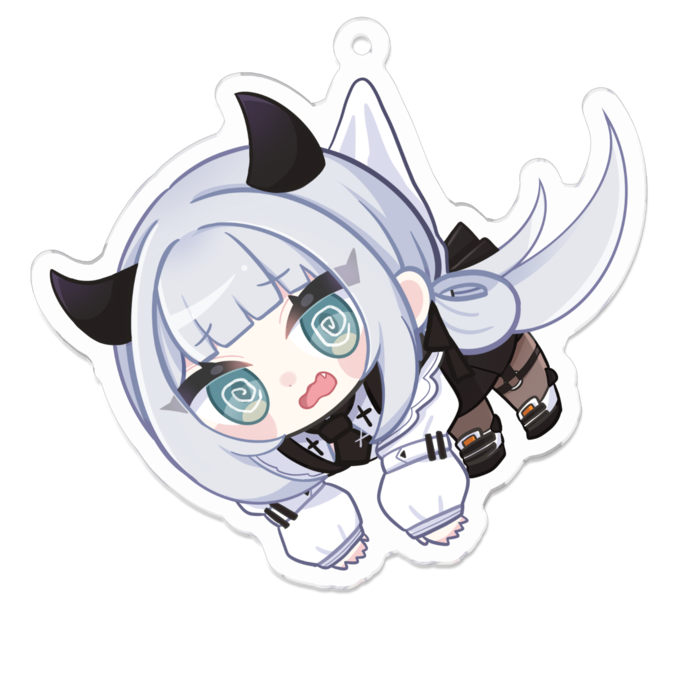 アクリルキーホルダー - 70 x 70 (mm)
