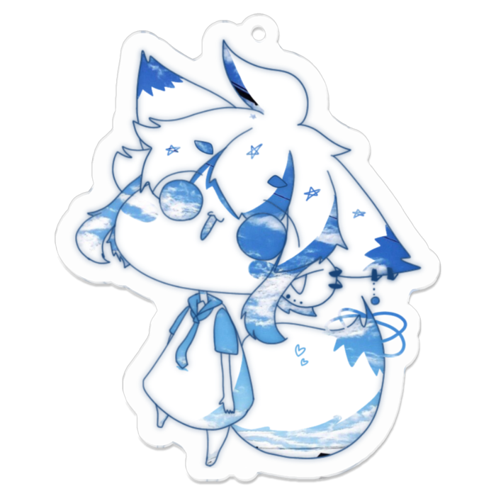 アクリルキーホルダー - 70 x 70 (mm)