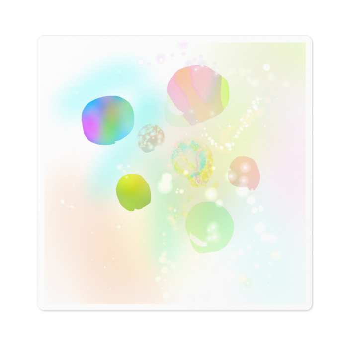 ステッカー - 100 x 100 (mm)