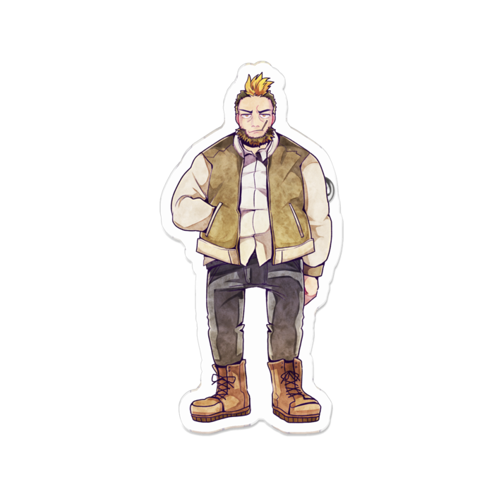 アクリルバッジ - 70 x 70 (mm)