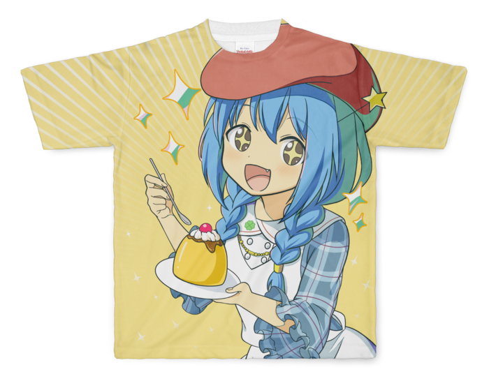 フルグラフィックTシャツ - L - 正面印刷のみ