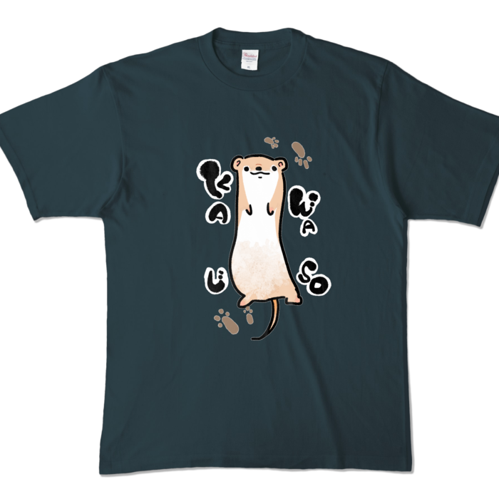 カラーTシャツ - XL - デニム (濃色)