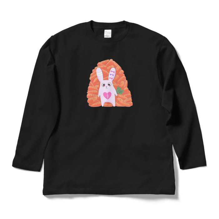 ロングスリーブTシャツ - L - ブラック