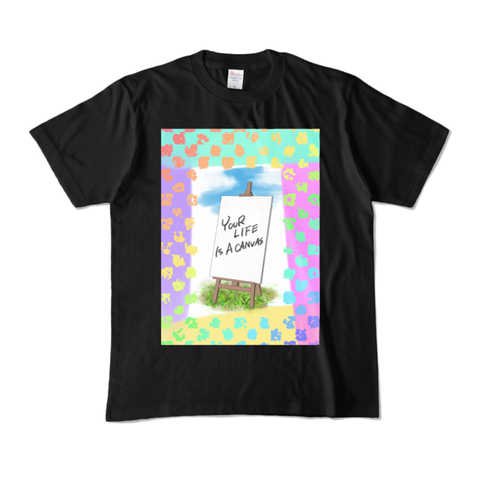 カラーTシャツ - M - ブラック (濃色)