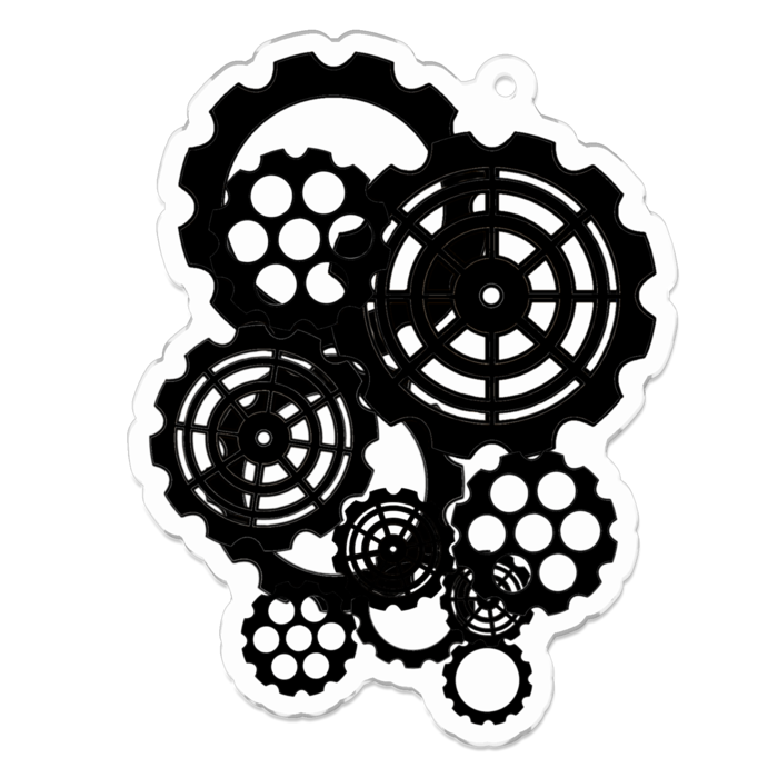 アクリルキーホルダー - 70 x 70 (mm)