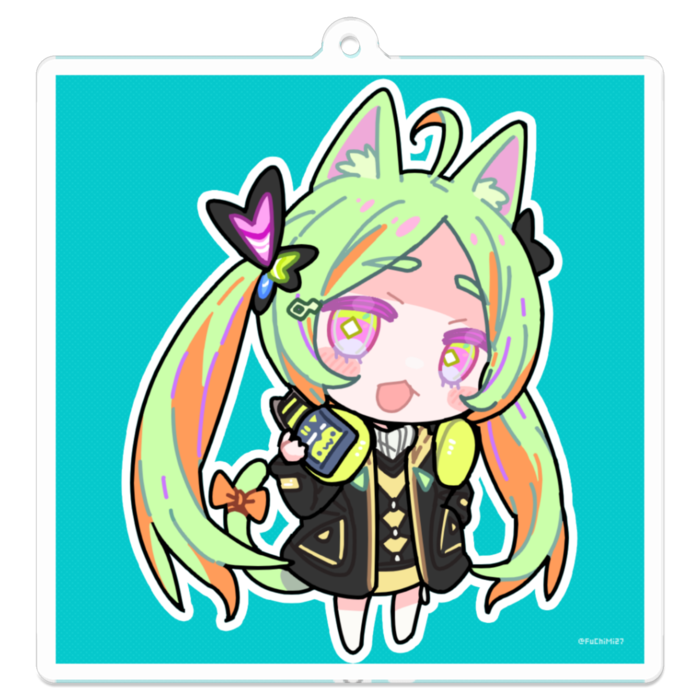 アクリルキーホルダー - 70 x 70 (mm)
