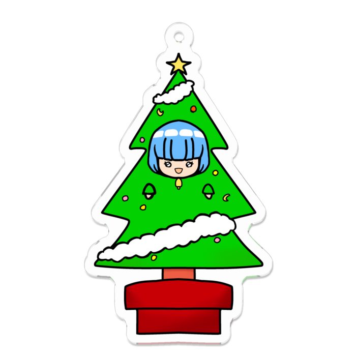 アクリルキーホルダー - 70 x 70 (mm)