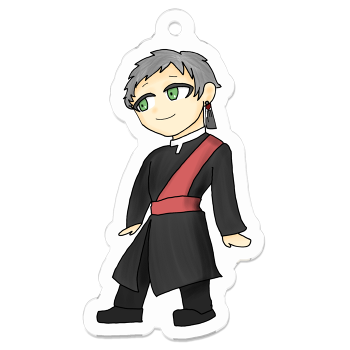 アクリルキーホルダー - 50 x 50 (mm)