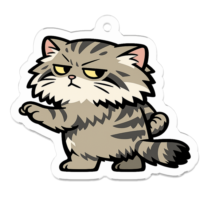 アクリルキーホルダー - 50 x 50 (mm)