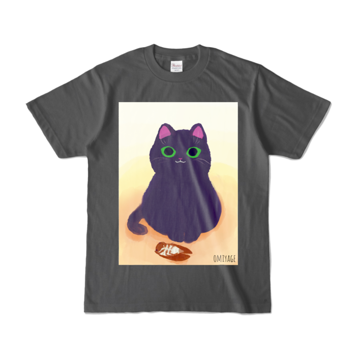 カラーTシャツ - S - チャコール (濃色)