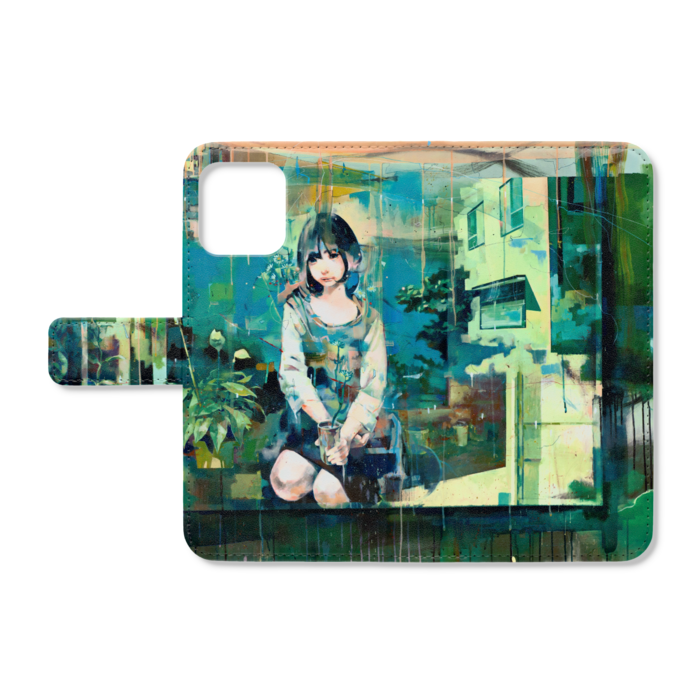 手帳型iPhoneケース - iPhone12 / 12 Pro - ストラップ穴 なし