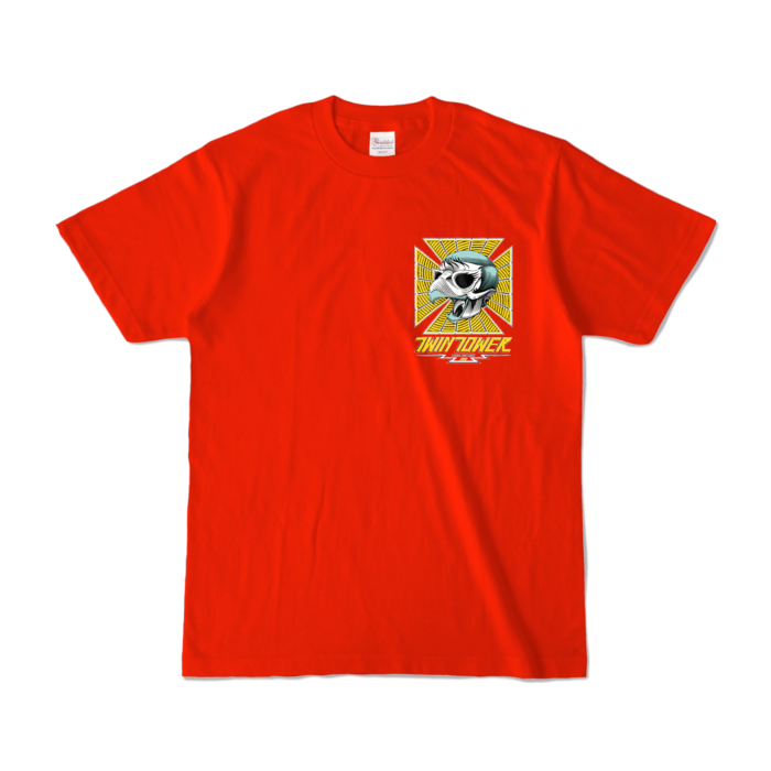 カラーTシャツ - S - レッド (濃色)