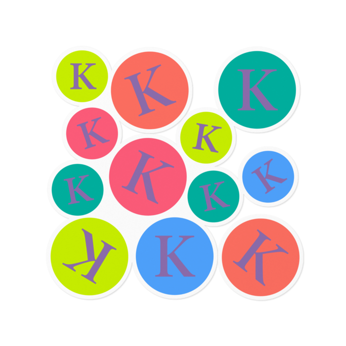 ステッカー - 160 x 160 (mm)