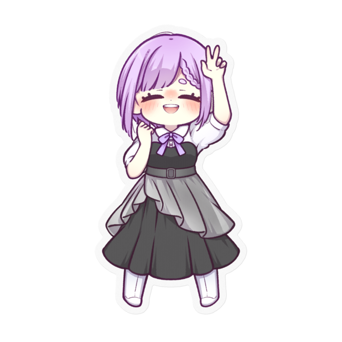 ステッカー - 100 x 100 (mm)