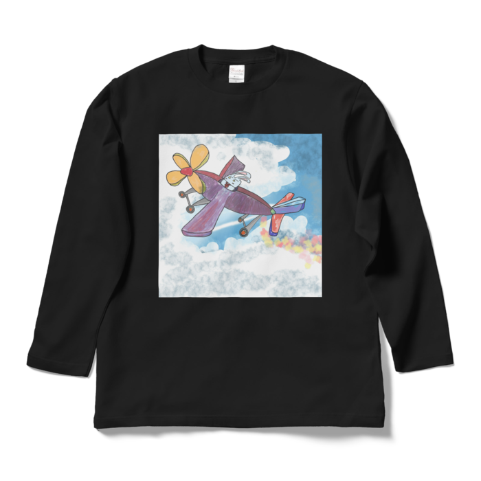ロングスリーブTシャツ - L - ブラック