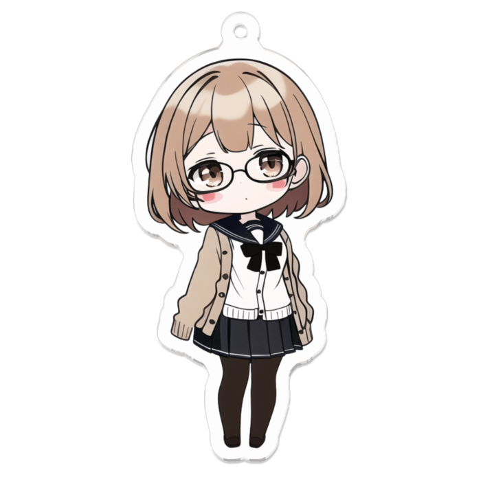 アクリルキーホルダー - 70 x 70 (mm)