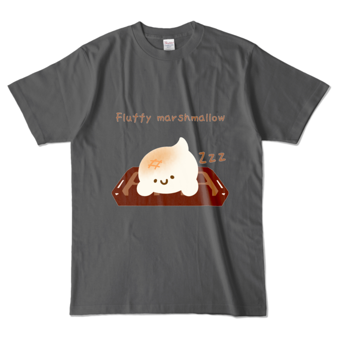 カラーTシャツ - L - チャコール (濃色)
