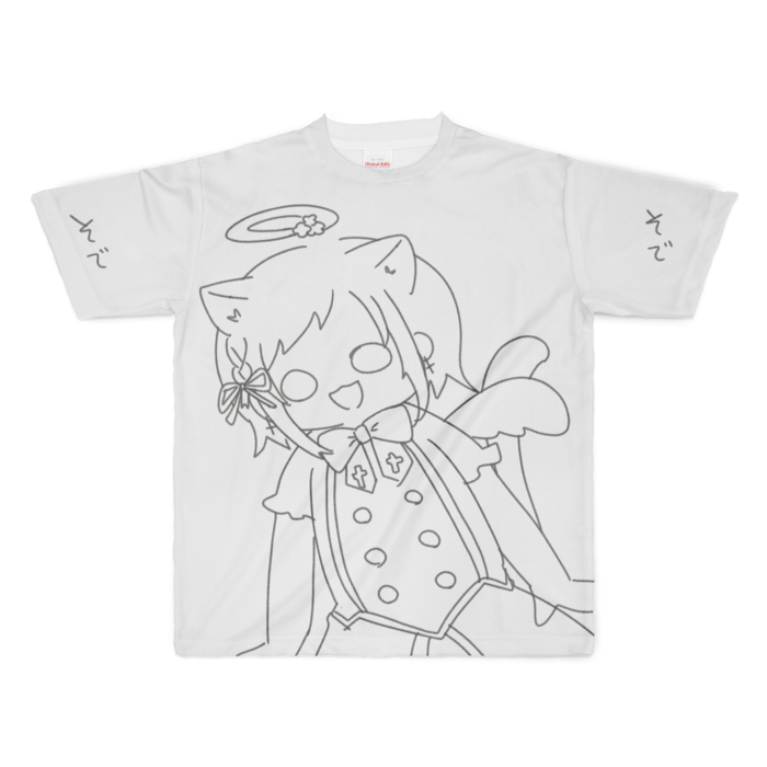 フルグラフィックTシャツ - XL - 両面印刷