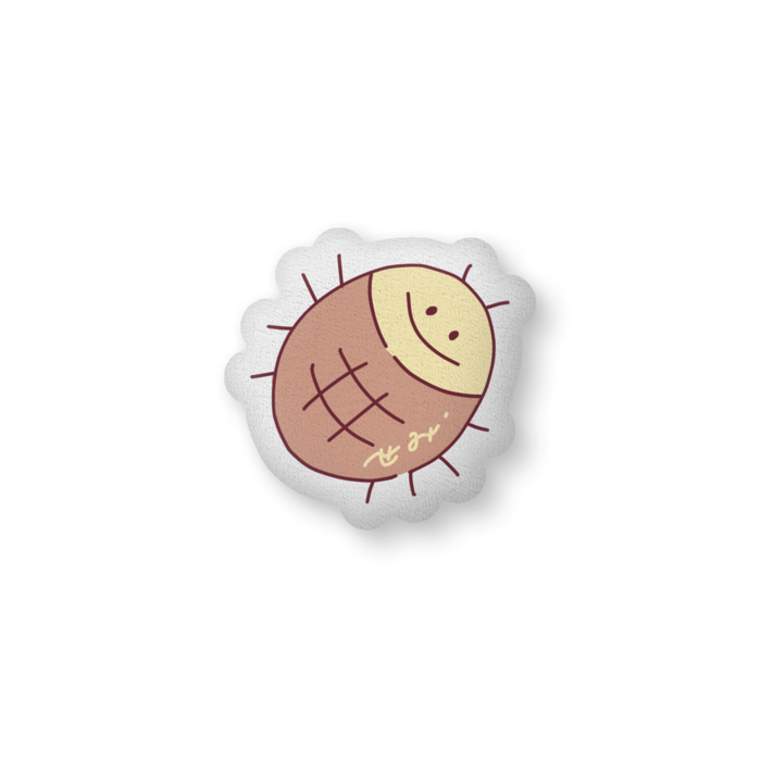 ふかふかクッション - 中（H56×W36cm） - 両面