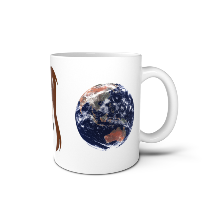 マグカップ - 直径 8 cm / 高さ 9.5 cm