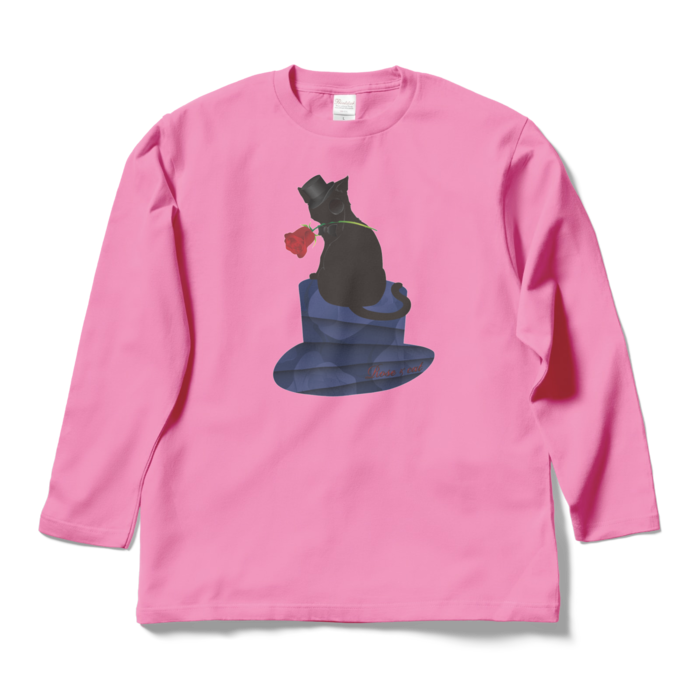 ロングスリーブTシャツ - L - ピンク