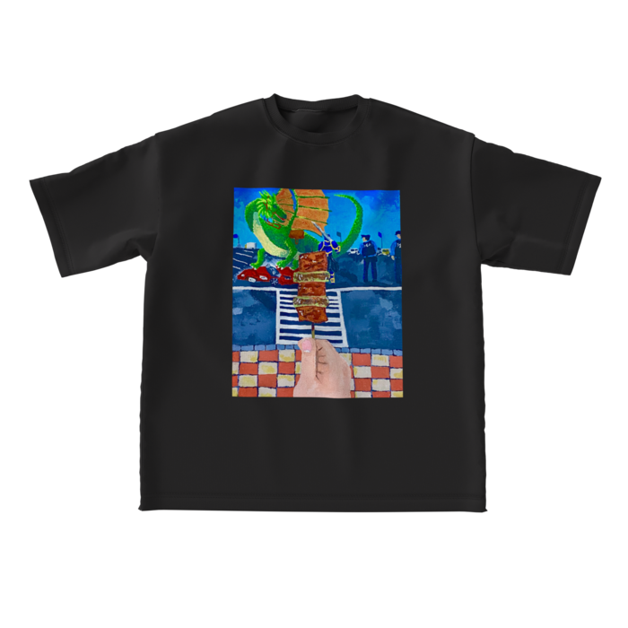 ビッグシルエットTシャツ - L - 正面