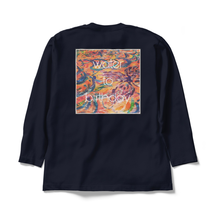 心華-shinka-ロングスリーブTシャツ - XL - ネイビー