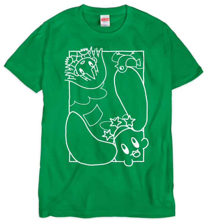 Tシャツ(シルクスクリーン印刷) - XL - 1色
