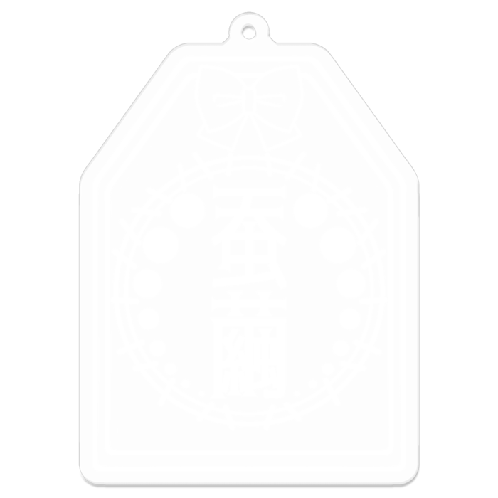 アクリルキーホルダー - 70 x 70 (mm)