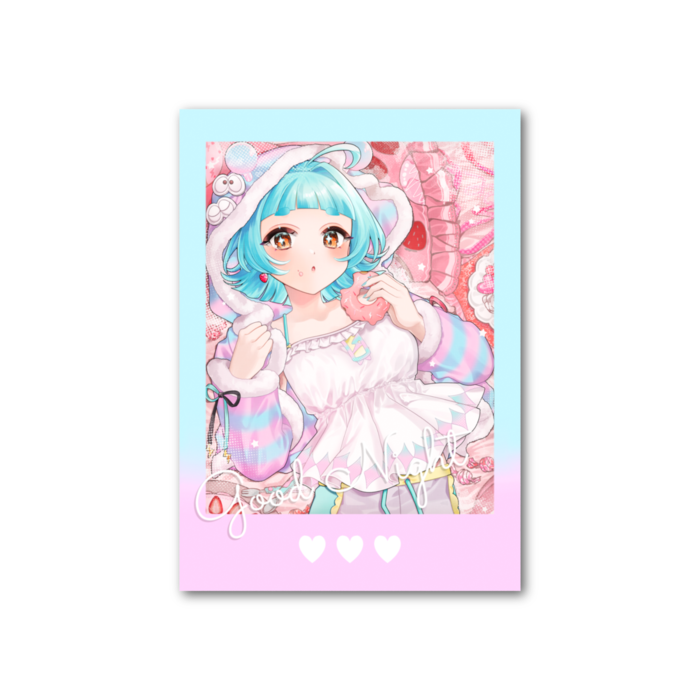 フォト風カード - 縦 - 片面