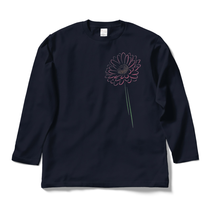 ロングスリーブTシャツ - L - ネイビー