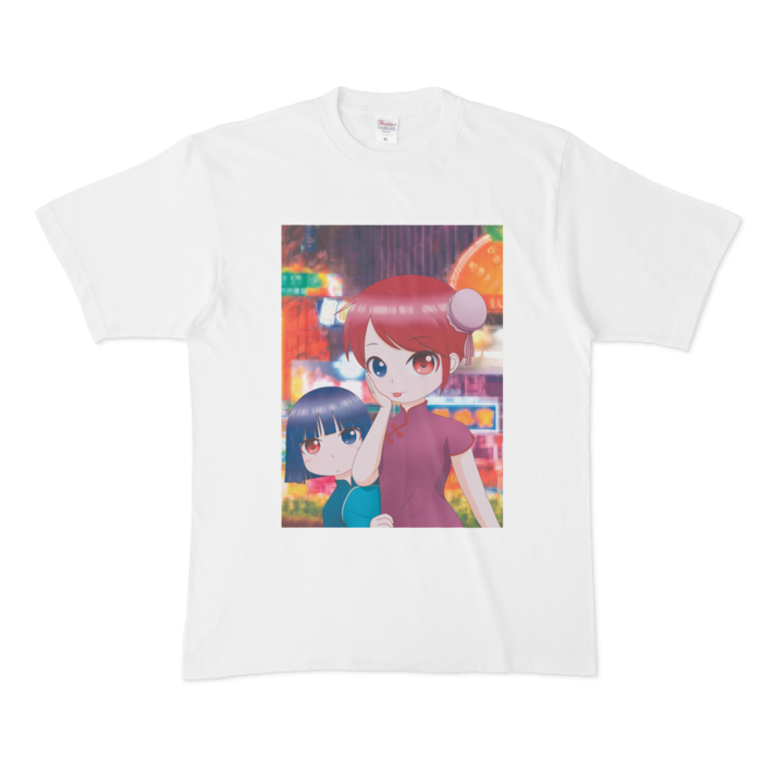 ちゃいちゃんといなちゃん Tシャツ アクイ Kazxkazu Booth