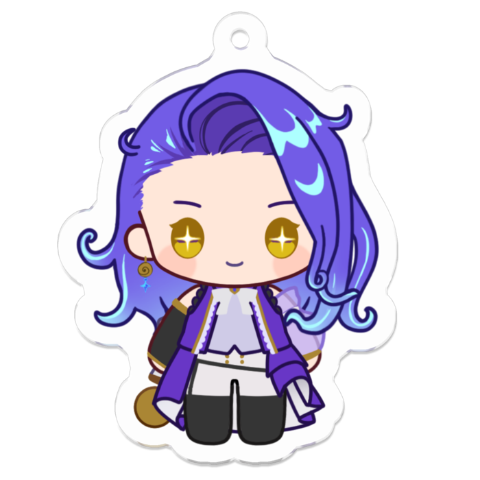 アクリルキーホルダー - 50 x 50 (mm)