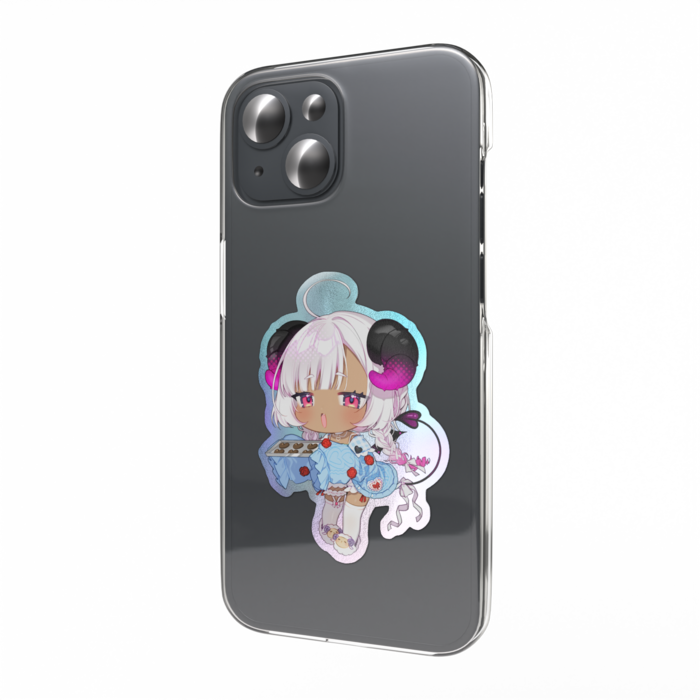 オーロラスマホステッカー -恋宵モネ