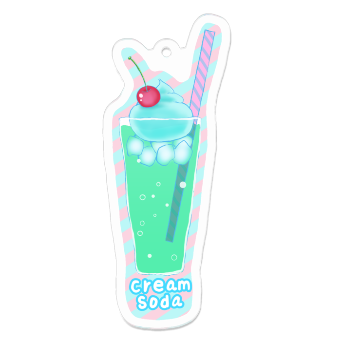 アクリルキーホルダー - 70 x 70 (mm)