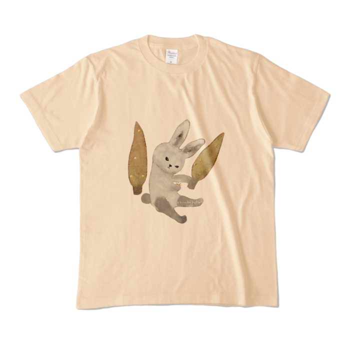 カラーTシャツ - M - ナチュラル (淡色)