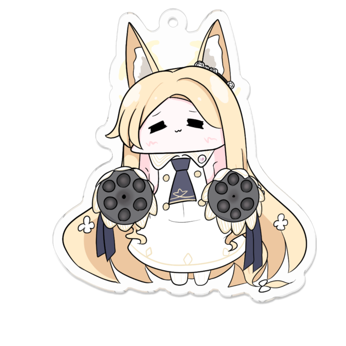 アクリルキーホルダー - 70 x 70 (mm)