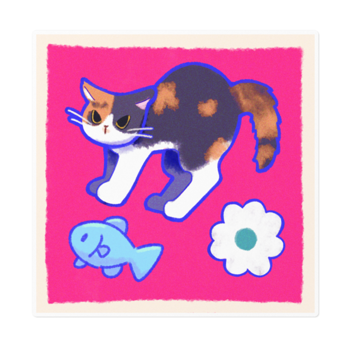 ステッカー - 160 x 160 (mm)