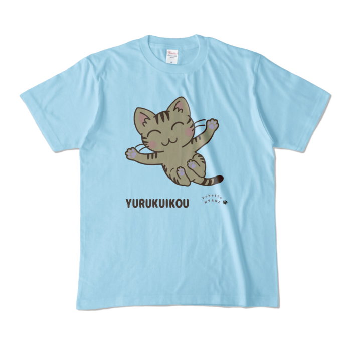 カラーTシャツ - M - ライトブルー (淡色)